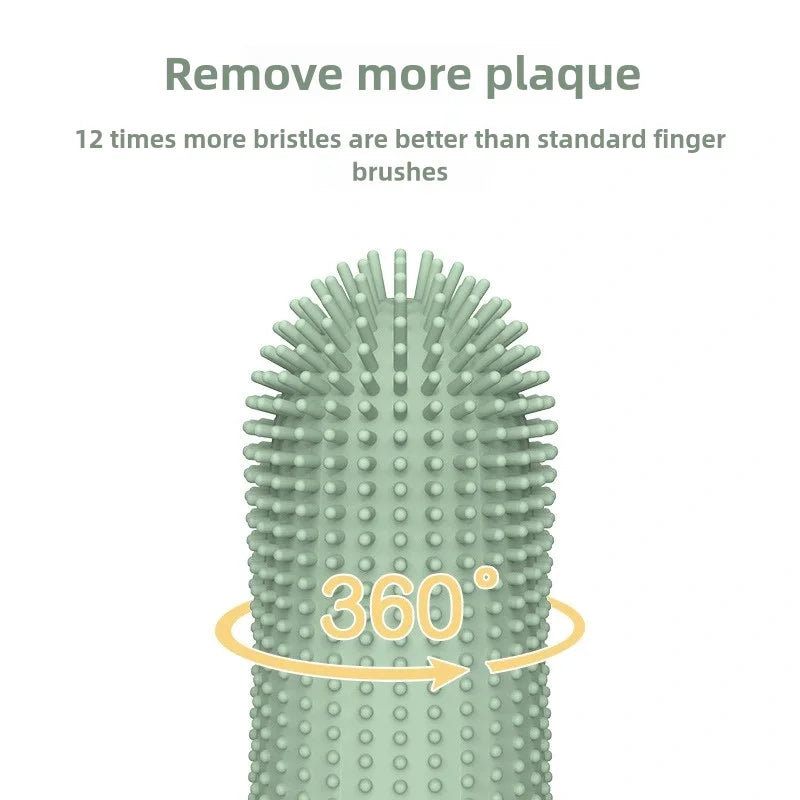 ZENVIPAW 360° Silicone Finger Toothbrush for Dogs