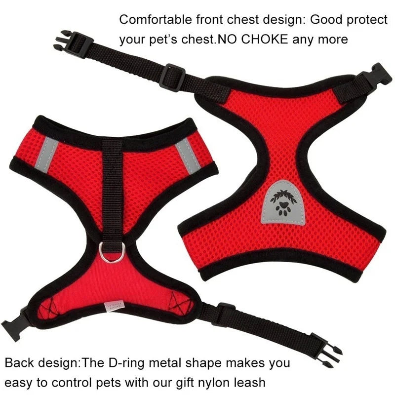 ZENVIPAW Adjustable Pet Harness & Leash