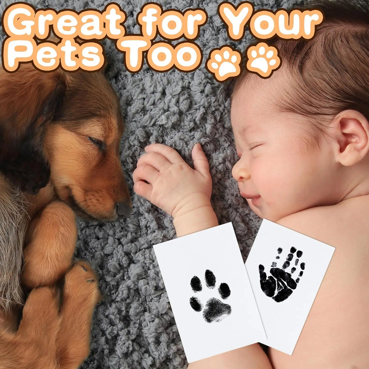 ZENVIPAW Inkless Paw Print Keepsake Kit