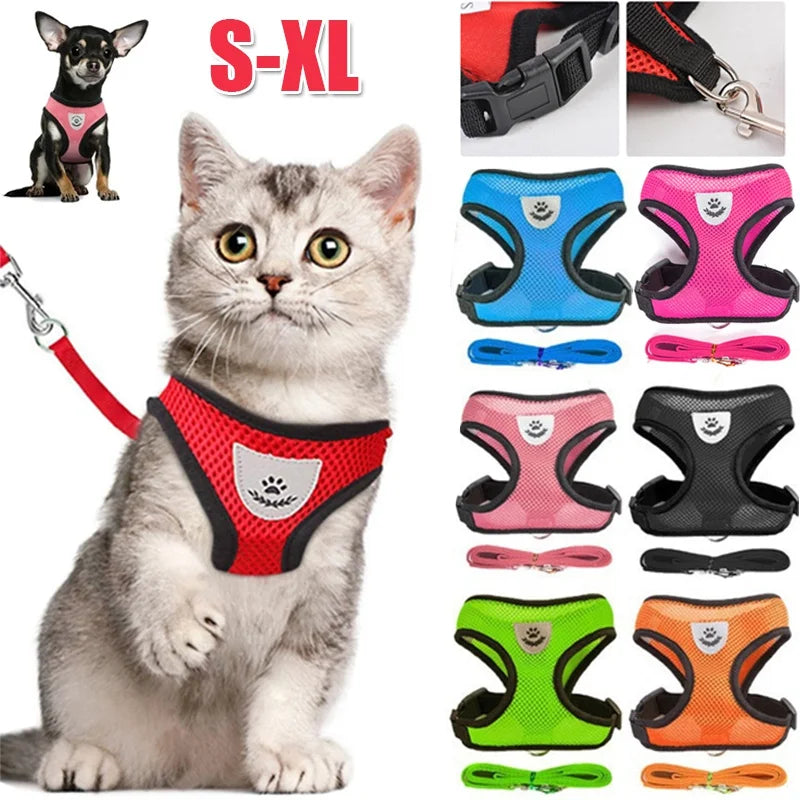ZENVIPAW Adjustable Pet Harness & Leash