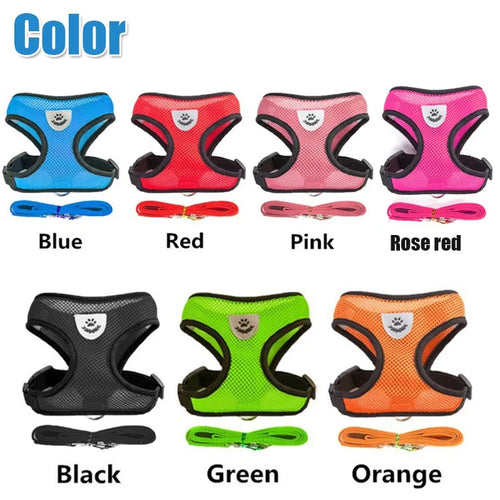 ZENVIPAW Adjustable Pet Harness & Leash